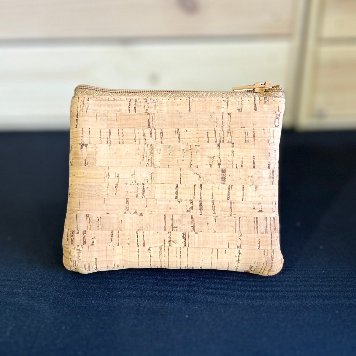 Isabel Cork Purse - Azulejo